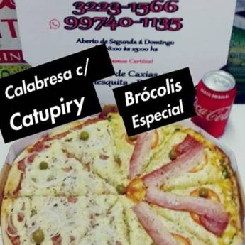 Comprar o produto de Calabresa com Catupiry / Brócolis Especial em Pizzas em Bauru, SP por Solutudo