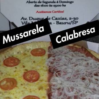 Comprar o produto de Mussarela / Calabresa em Pizzas em Bauru, SP por Solutudo