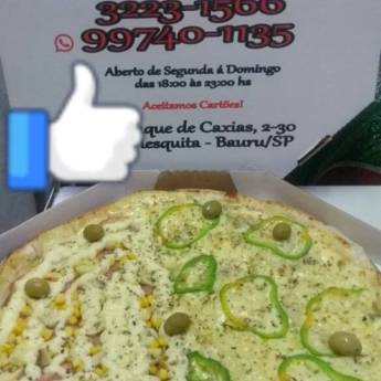 Comprar o produto de  Lombo especial / Portuguesa especial em Pizzas em Bauru, SP por Solutudo