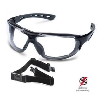 Comprar o produto de Óculos Steelflex Modelo:Roma dielétrico incolor CA40903 em Proteção visual em Jundiaí, SP por Solutudo