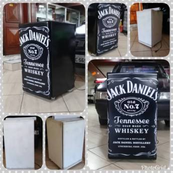 Comprar o produto de Envelopamento de Geladeira Personalizado em Interiores em Jundiaí, SP por Solutudo