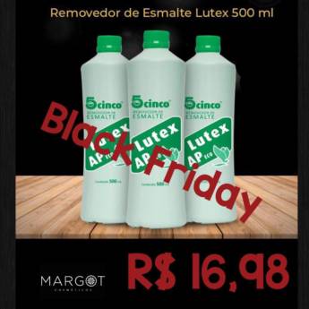 Comprar o produto de Removedor esmalte Lutex 500ml em Beleza e Cuidado Pessoal em Bauru, SP por Solutudo