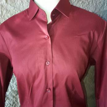 Comprar o produto de Camisa Feminina Elastano em Camisas pela empresa MK Confecções - Uniforme em Atibaia  em Atibaia, SP por Solutudo