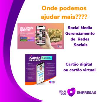 Comprar o produto de Temos planos de Social Media em Comunicação pela empresa Solutudo Presidente Prudente em Presidente Prudente, SP por Solutudo