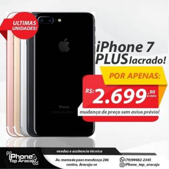 Comprar o produto de Iphone 7 Plus em Celulares e Telefones em Aracaju, SE por Solutudo
