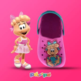 Comprar o produto de Babuche da Mascote Pézinha em Meninas em Birigui, SP por Solutudo