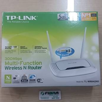 Comprar o produto de Roteador Wi-Fi 300mbps multi funções em Redes e Wi-Fi em Araçatuba, SP por Solutudo