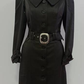 Comprar o produto de Casaco sobretudo acetinado - Ceq em Roupas Femininas em Botucatu, SP por Solutudo