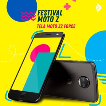 Comprar o produto de Tela Moto Z2 Force em Acessórios para Celulares em Bauru, SP por Solutudo