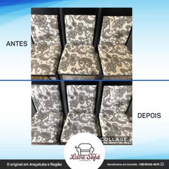Comprar o produto de Limpeza de Estofados em Limpeza de estofado  pela empresa Lava Sofá - Valdeir em Araçatuba, SP por Solutudo