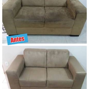 Comprar o produto de Limpeza de Sofá em Limpeza de estofado  pela empresa Lava Sofá - Valdeir em Araçatuba, SP por Solutudo