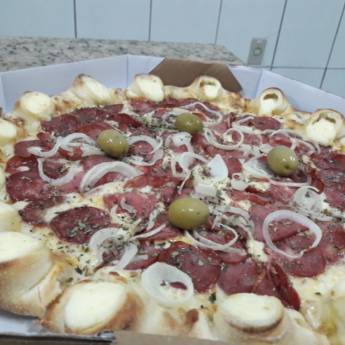 Comprar o produto de Borda Vulcão (Catupiry, Cream Cheese, ou Cheddar) em Pizzas em Bauru, SP por Solutudo