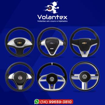 Comprar o produto de Volantes Esportivos em Acessórios para Veículos em Bauru, SP por Solutudo