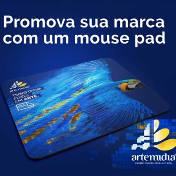 Comprar o produto de Mouse Pad personalizado em Personalizados em Birigui, SP por Solutudo