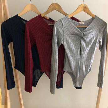 Comprar o produto de Body MANGA LONGA em Moda Feminina em Bauru, SP por Solutudo