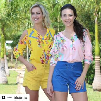 Comprar o produto de Camisas TRICOMIX em Calçados, Roupas e Bolsas em Bauru, SP por Solutudo