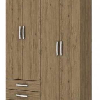 Comprar o produto de Roupeiro Henn Caju 4 Portas em Guarda Roupas em Foz do Iguaçu, PR por Solutudo