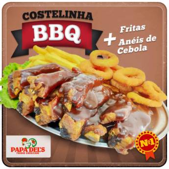 Comprar o produto de Costelinha Barbecue  em Alimentos e Bebidas em Araçatuba, SP por Solutudo