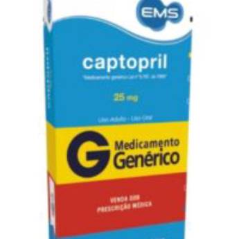 Comprar o produto de Captopril em Saúde em Mineiros, GO por Solutudo