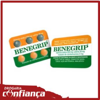Comprar o produto de Benegrip  em Saúde pela empresa Drogaria Confiança em Mineiros, GO por Solutudo