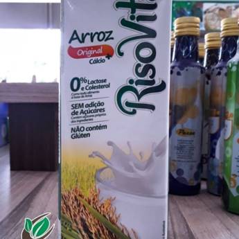 Comprar o produto de Leite de Arroz Risovita Puro em Bebidas pela empresa Mercearia Alimentos Naturais em Mineiros, GO por Solutudo