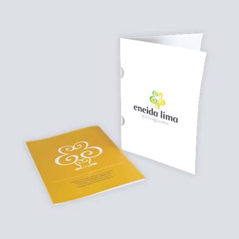 Comprar o produto de Pasta c/ Orelha - 4x0 cores  em Materiais Escolares em Bauru, SP por Solutudo