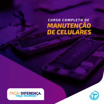 Comprar produto Curso Completo de Manutenção de Celulares  em Cursos pela empresa Technos Escola Cursos Profissionalizantes - Centro em Foz do Iguaçu, PR