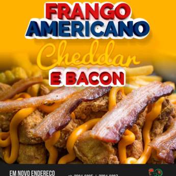 Comprar o produto de Frango Americano com Cheddar e Bacon em Alimentos em Araçatuba, SP por Solutudo