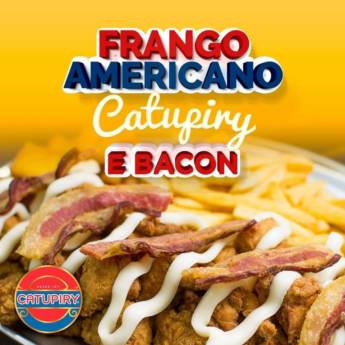 Comprar o produto de Frango Americano com Bacon e Catupiry em Alimentos em Araçatuba, SP por Solutudo