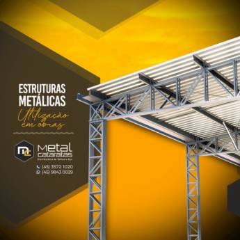 Comprar o produto de Estruturas metálicas em Construção em Foz do Iguaçu, PR por Solutudo