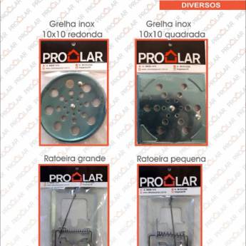 Comprar o produto de Grelhas para ralo e Ratoeiras em Utilidades Domésticas em Araçatuba, SP por Solutudo