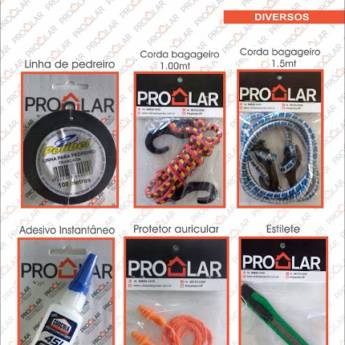 Comprar o produto de Linha p/Pedreiro, Elástico, Cola Instantânea, Protetor Auricular, Estilete em Utilidades Domésticas em Araçatuba, SP por Solutudo