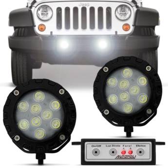 Comprar o produto de Farol de Milhar Auxiliar  em Acessórios de Carros em Mineiros, GO por Solutudo