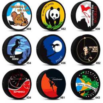 Comprar o produto de Capa de Estepe em Acessórios de Carros em Mineiros, GO por Solutudo