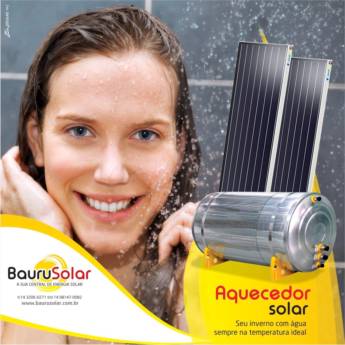 Comprar o produto de Aquecedor Solar de Banho em Aquecedores para Casa em Bauru, SP por Solutudo