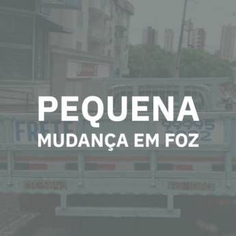 Comprar o produto de Pequena mudança em Foz em Frete, Carreto, Transporte em Foz do Iguaçu, PR por Solutudo