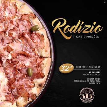 Comprar o produto de Rodízio de Pizzas em Pizzas em Marília, SP por Solutudo