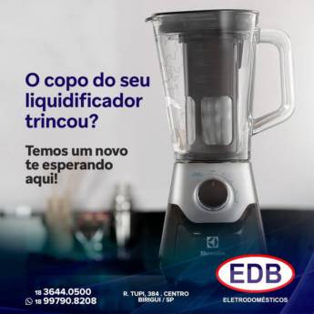 Comprar o produto de Copos para Liquidificador em Liquidificadores pela empresa EDB Eletrodomésticos em Birigui, SP por Solutudo