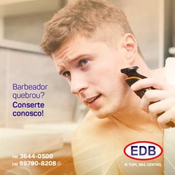 Comprar o produto de Conserto de Barbeadores em Barbeadores Elétricos pela empresa EDB Eletrodomésticos em Birigui, SP por Solutudo