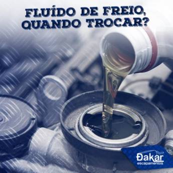 Comprar o produto de Troca Fluído de Freios em Veículos e Transportes pela empresa Dakar Escapamentos em Araçatuba, SP por Solutudo