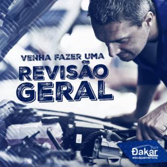 Comprar o produto de Revisão Geral em Veículos e Transportes pela empresa Dakar Escapamentos em Araçatuba, SP por Solutudo