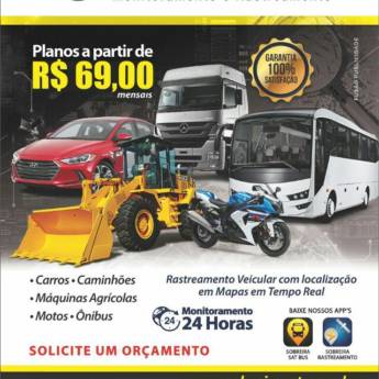 Comprar o produto de Rastreamento Veicular com localização em Mapas em Carros, Motos e Outros em Araçatuba, SP por Solutudo