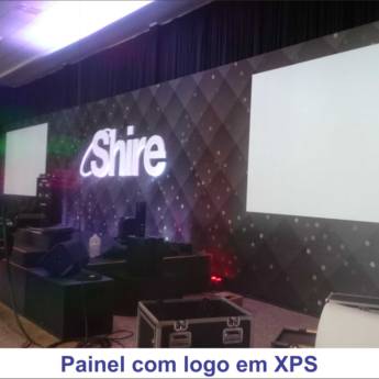Comprar o produto de Painel com logo em  XPS em Tudo para Festas em Foz do Iguaçu, PR por Solutudo