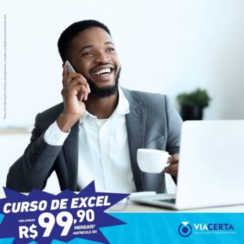 Comprar o produto de Curso de Excel em Cursos em Birigui, SP por Solutudo