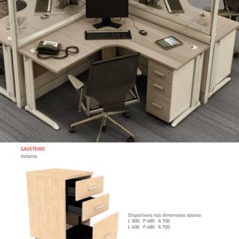 Comprar o produto de Gaveteiro Romanzza em Casa, Móveis e Decoração em Bauru, SP por Solutudo