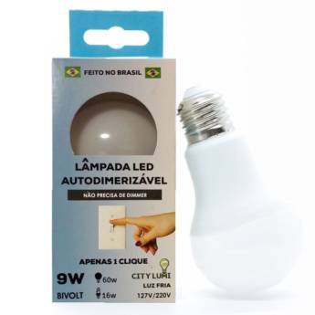 Comprar o produto de Lâmpada LED AUTODIMERIZÁVEL em Bauru em Lâmpadas  em Bauru, SP por Solutudo