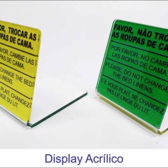Comprar o produto de Display Acrílico em Decoração em Foz do Iguaçu, PR por Solutudo