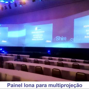 Comprar o produto de Painel lona para multiprojeção em Tudo para Festas em Foz do Iguaçu, PR por Solutudo