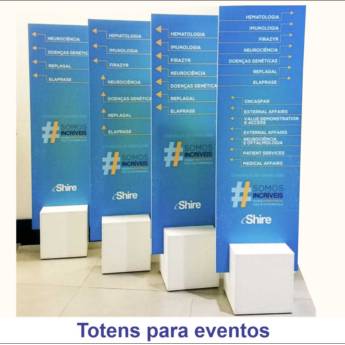 Comprar o produto de Totens para eventos em Tudo para Festas em Foz do Iguaçu, PR por Solutudo