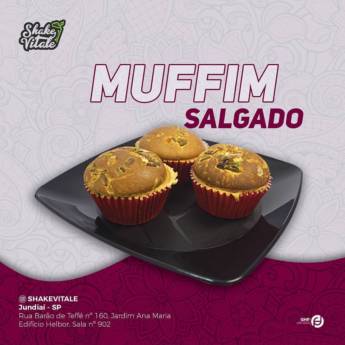 Comprar produto Muffin salgado em Alimentos pela empresa Shake Vitale em Jundiaí, SP